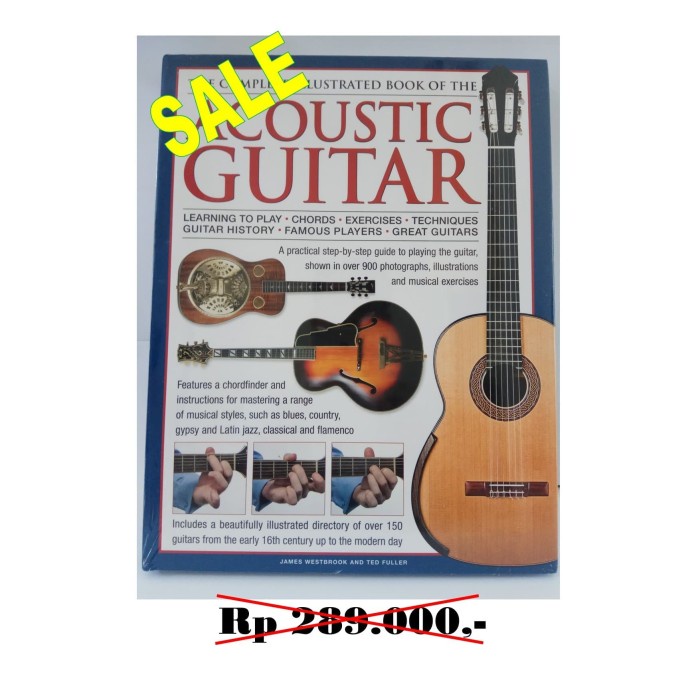 [COD] The Complete Illustrated Book Of The Acoustic Guitar [Impor] Diskon