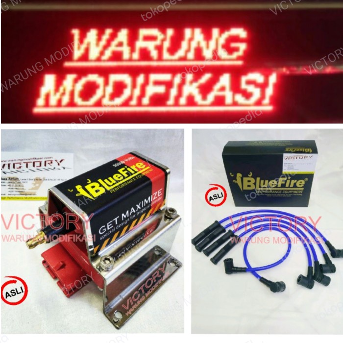 bluefire 4core koil kabel busi jimny katana vitara escudo sidekick