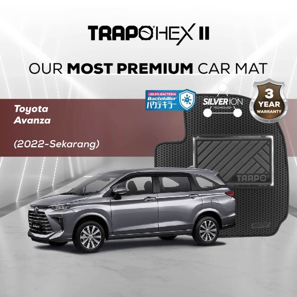 Karpet Mobil Trapo Hex II Toyota Avanza (2022-Sekarang)