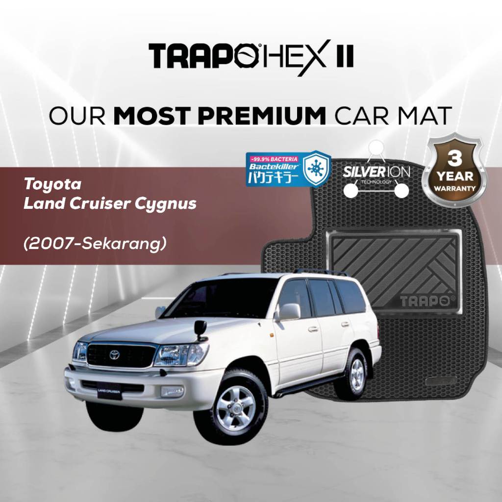Karpet Mobil Trapo Hex II Toyota Land Cruiser Cygnus (2007-Sekarang)