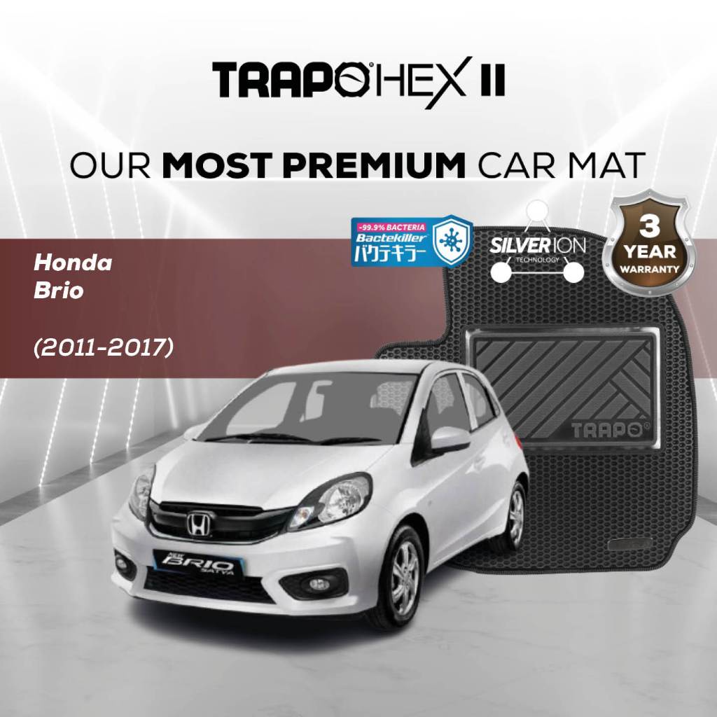 Karpet Mobil Trapo Hex II Honda Brio (2011-2017)