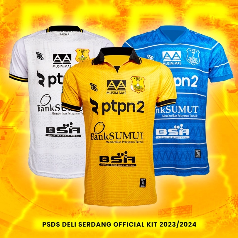 Jersey PSDS Deliserdang 2023 Player Version