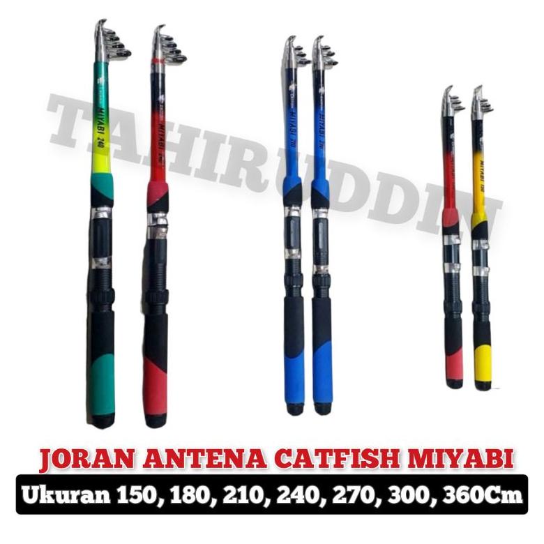 {COD} Joran Antena Catfish Miyabi/Next Extro 150cm, 180cm, 210Cm, 240Cm,  270cm, 300cm, 360cm ORIGIN