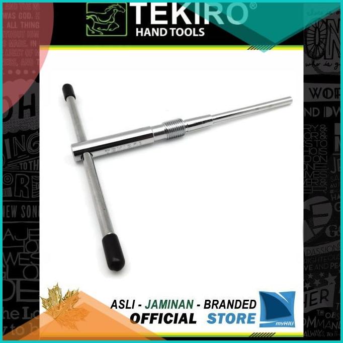 Gagang Alat Pembersih Klep Blok Mesin Valve Seat Cutter Holder TEKIRO