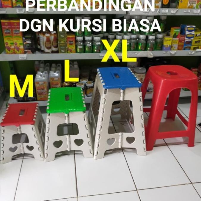 Kursi Lipat Plastik kursi plastik lipat portable uk XL