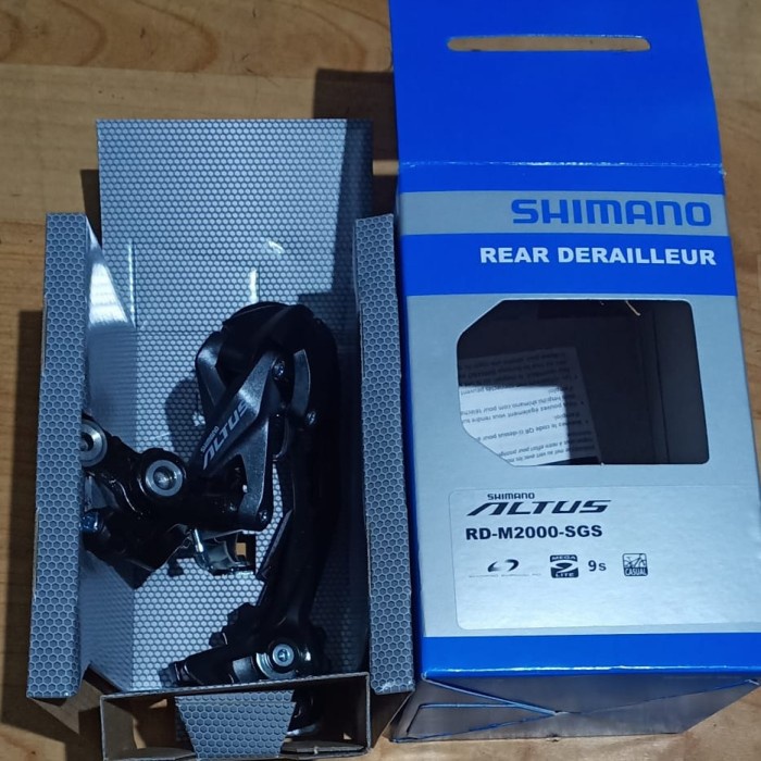 rd rear derailleur shimano altus 9 speed m2000 sgs 9sp original lelalela8187