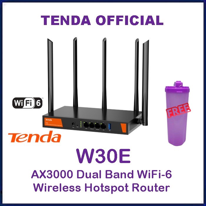 Tenda W20E - AC1350 Gigabit Wireless Load Balance Router W20 E W 20 E