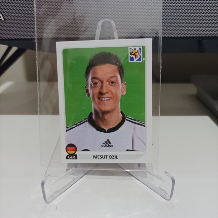 kartu bola stiker panini fifa wc mesut ozil rare rerekeke85