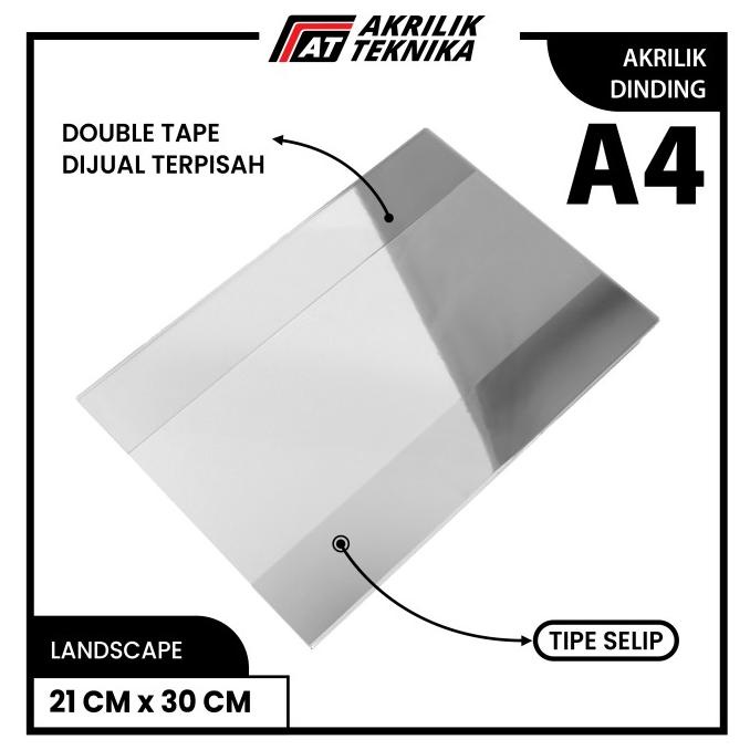 

mit TEMPAT BROSUR / AKRILIK TEMPEL LANDSCAPE / SIGN HOLDER AKRILIK A4