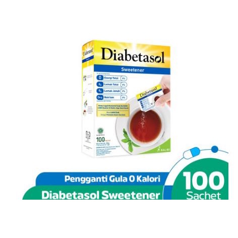 Gula Rendah Kalori | Diabetasol Sweetener Gula Sukralosa 100