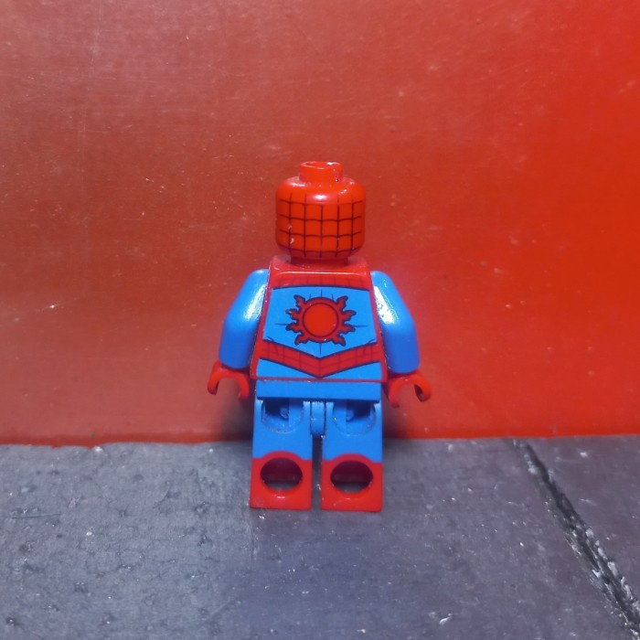 lego minifigure spiderman original lego rerevika93