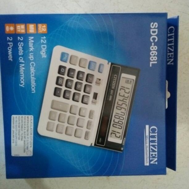 

Promo Kalkulator Citizen Sdc-868L