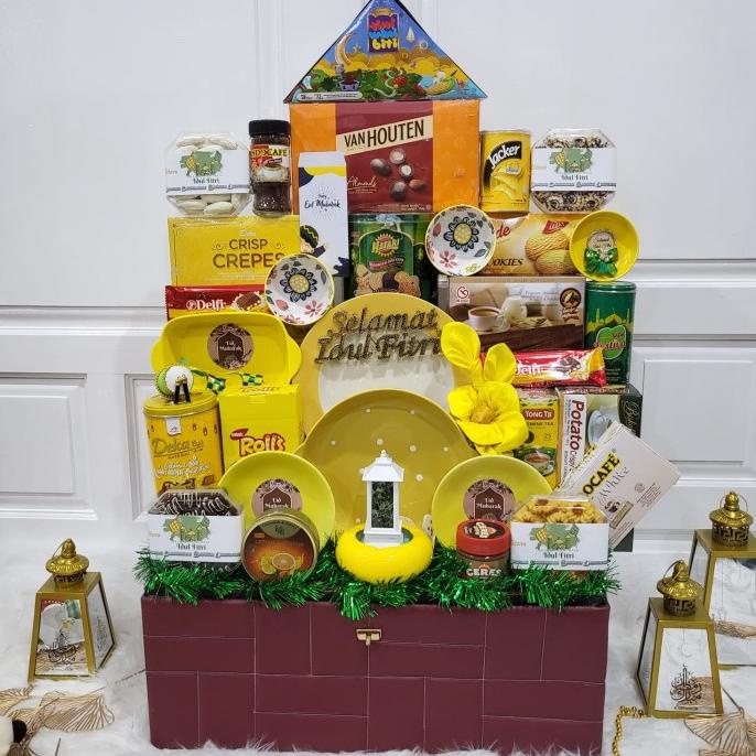 

Terlarisss - Paket Dekorasi Lebaran Idul Fitri Hampers Parcel Jumbo Kue Kering 052 - Langsung Kirim