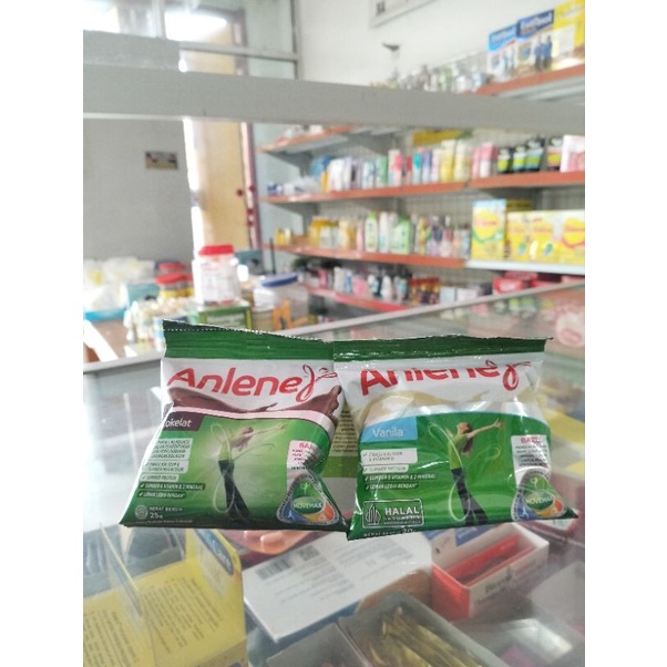 

ANLENE SACHET COKLAT/VANILA