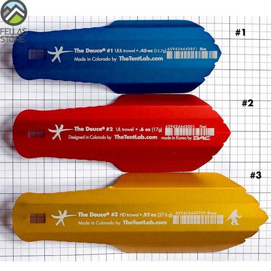 The Deuce #1 Bright Blue - Lightweight Toilet Trowel / Spade