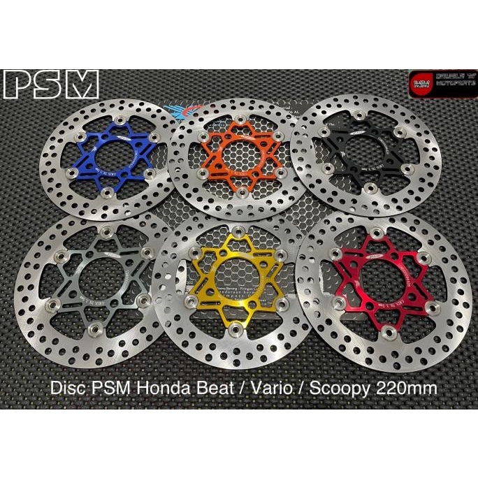 Disk Piringan Cakram Psm Beat Vario Jupiter 220Mm Disc Cakram Psm Original