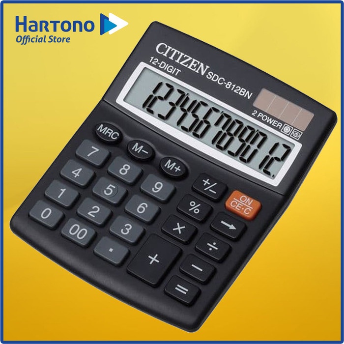 

Promo Citizen - Dekstop Calculator Sdc-812