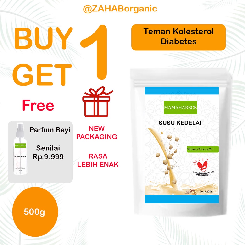 

Susu Kedelai Susu Kedelai Bubuk Susu Kedelai Protein Susu Kedelai Murni Mamahabece (500G)