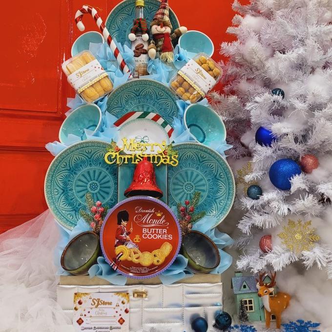 

Terlarisss - Paket Dekorasi Hampers Natal Christmas Parcel Hadiah Kue Kering 276 - Langsung Kirim