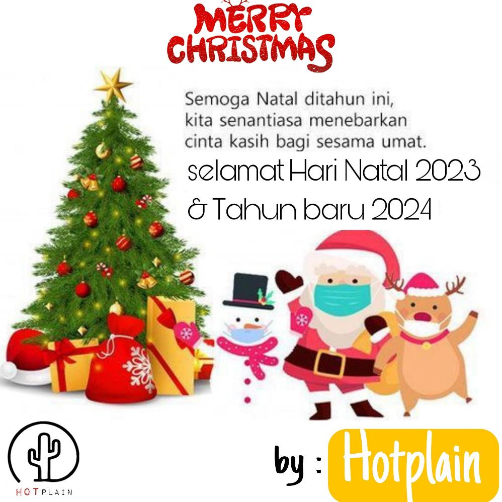 POHON NATAL CEMARA Artificial / Christmas Tree 2 Meter 180 210cm Hiasan Baru