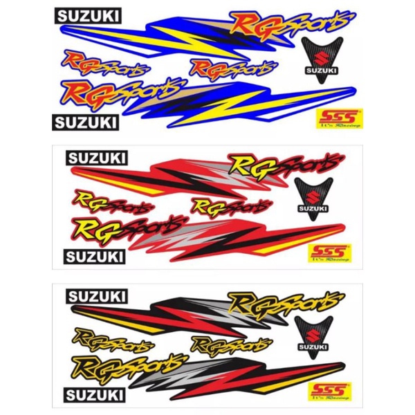 Striping sticker Lis decal RG sports