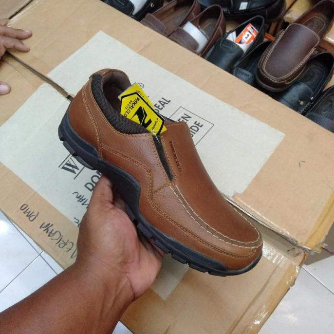 Sepatu Kulit Pakalolo Boots N6883 Hitam Sepatu Kerja Pria Original - Berkualitas