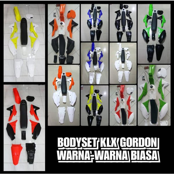 body set klx gordon