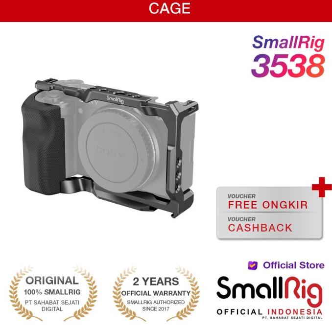 SmallRig Arca Swiss Protection Cage with Grip for Sony ZV E10 3538