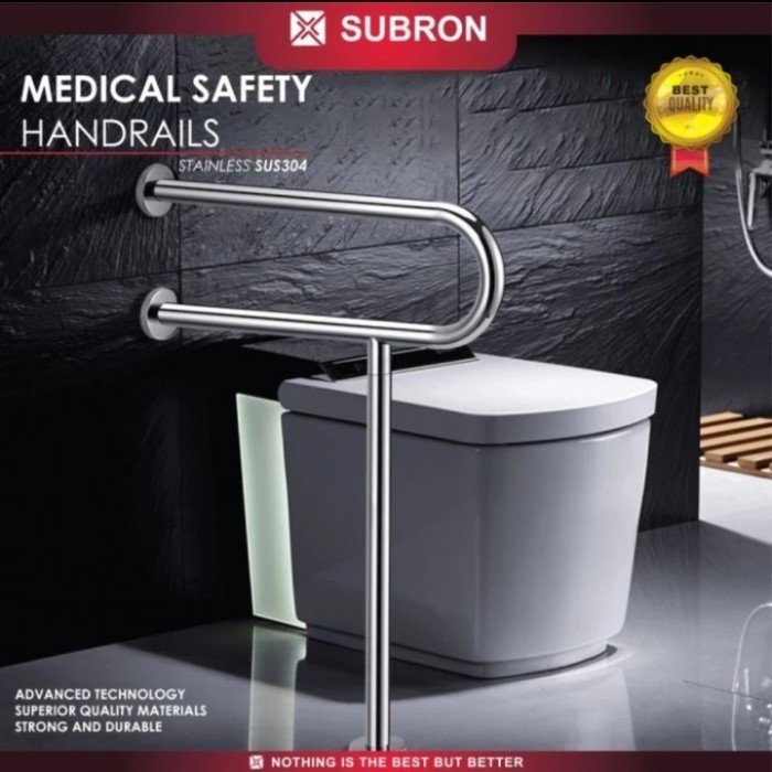 DISABILITY TOILET / PEGANGAN TOILET LANSIA / PEGANGAN KAMAR MANDI