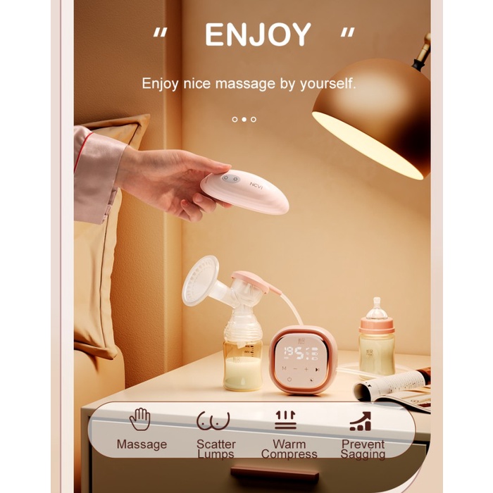 JM- Lactation Massager / Alat Pijat Laktasi Getar / Clogged Milk massager