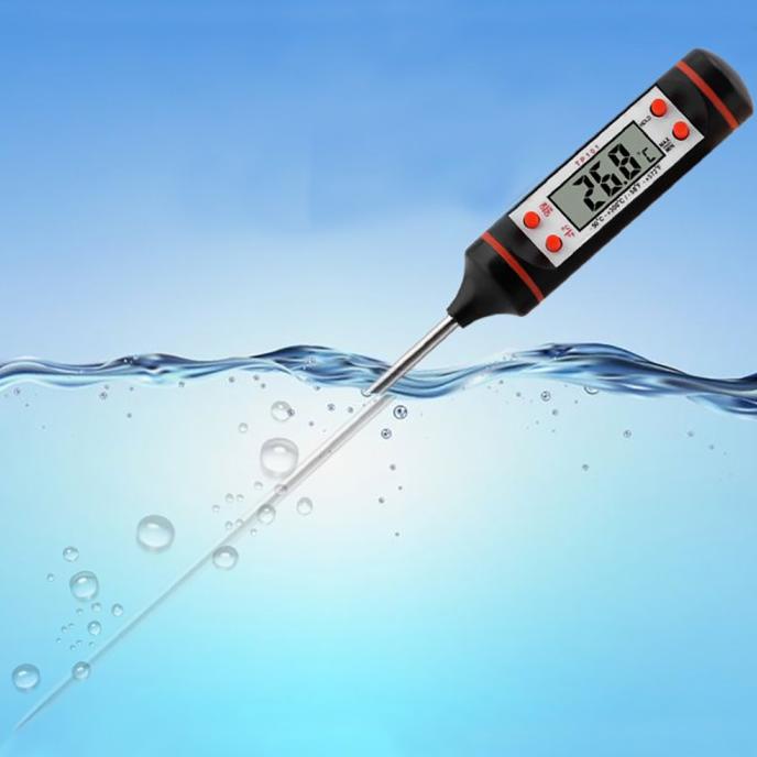 Termometer Pengukur Suhu Panas Air / Makanan Digital Food Thermometer