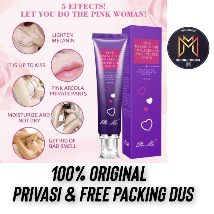PINK NIPPLE CREAM PEMERAH BIBIR - PUTING - MISS V DLL
