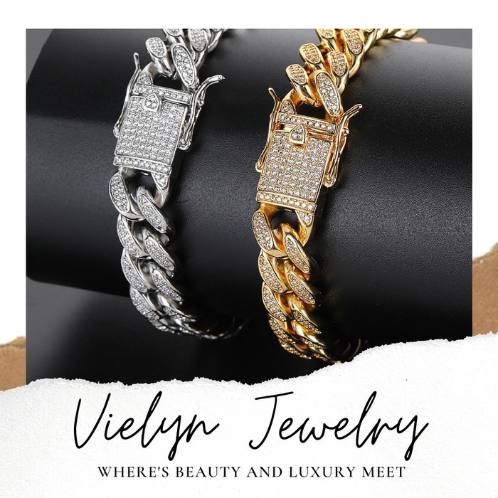 Gelang - Gelang Swarovski Premium - Pria & Wanita