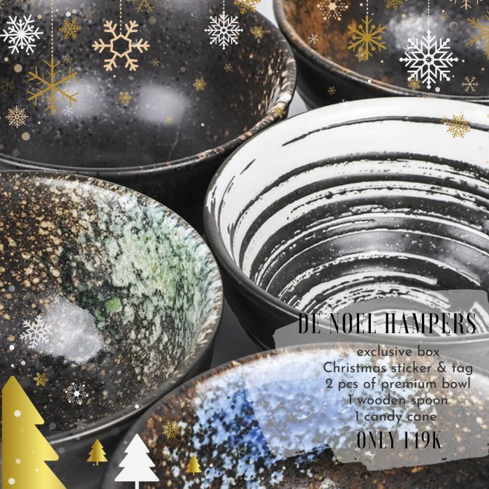 

DISKON MURAH hamper natal 2022 christmas gift set mangkok tableware piring parcel BERRY30.JAYA