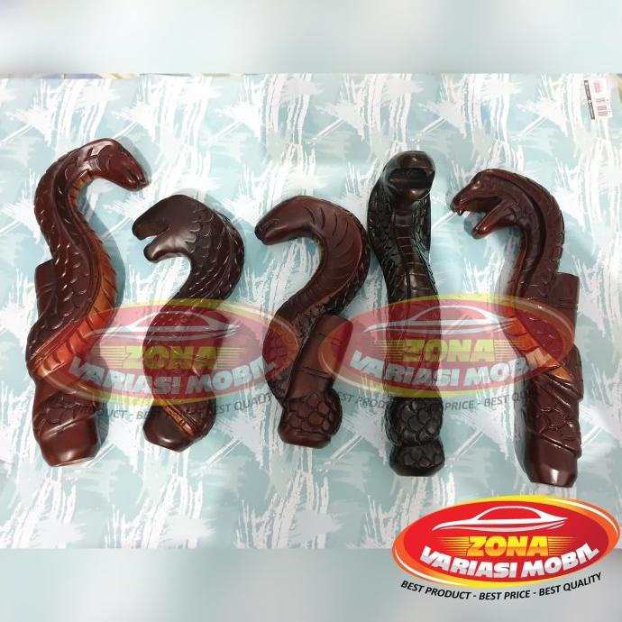 Murah Gear Shift Knob / Knop Perseneling Mobil Universal Truk Ular melilit Murah