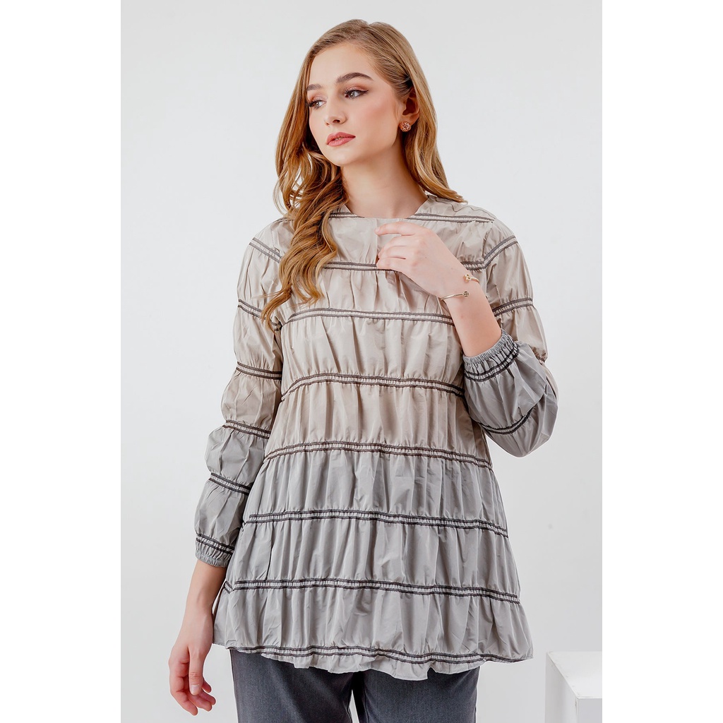 Benang Jarum - Nana Blouse - Brown