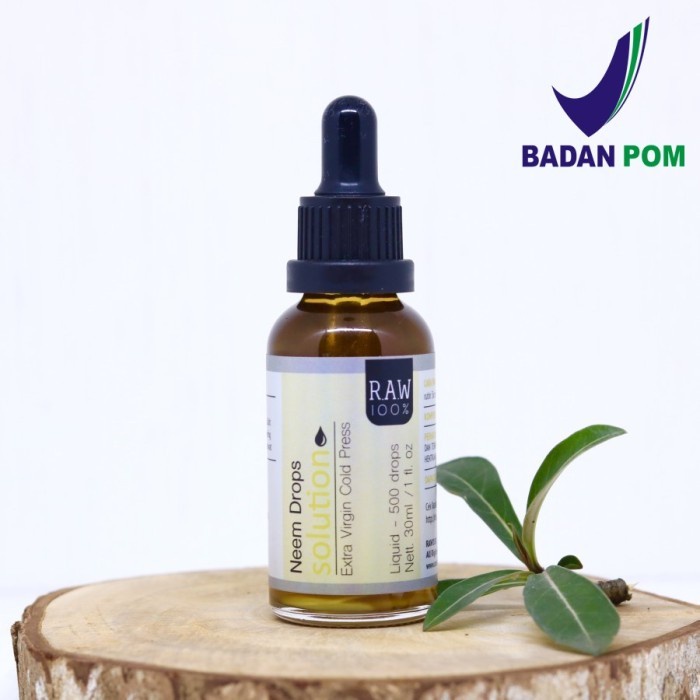 Raw100 Neem Oil Drops / Minyak Mimba Tetes Herbal