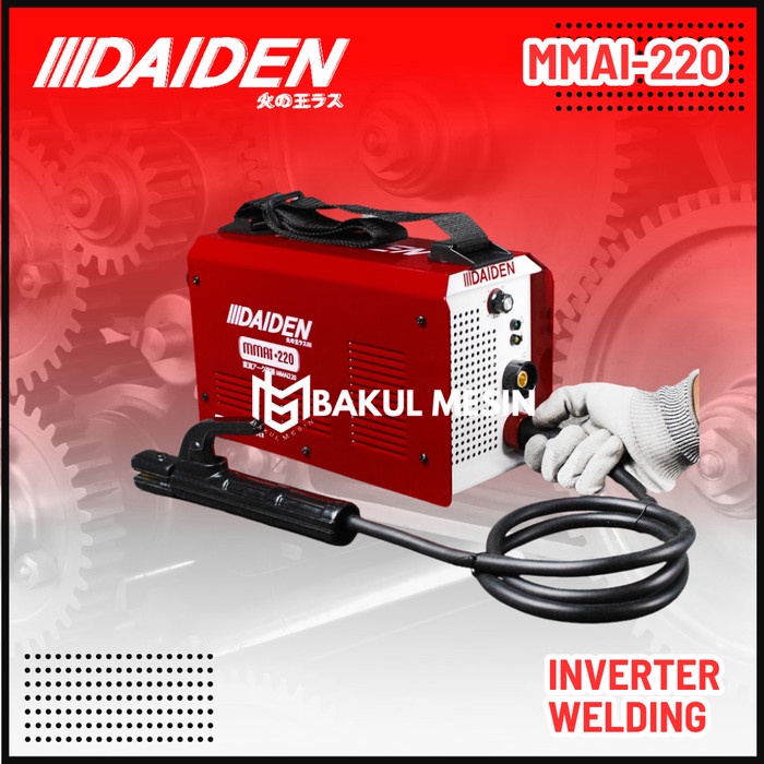 [Original] Daiden Mmai 220 Mesin Las Listrik Trafo Las Mma220 Daiden Mmai 220 Terbaru
