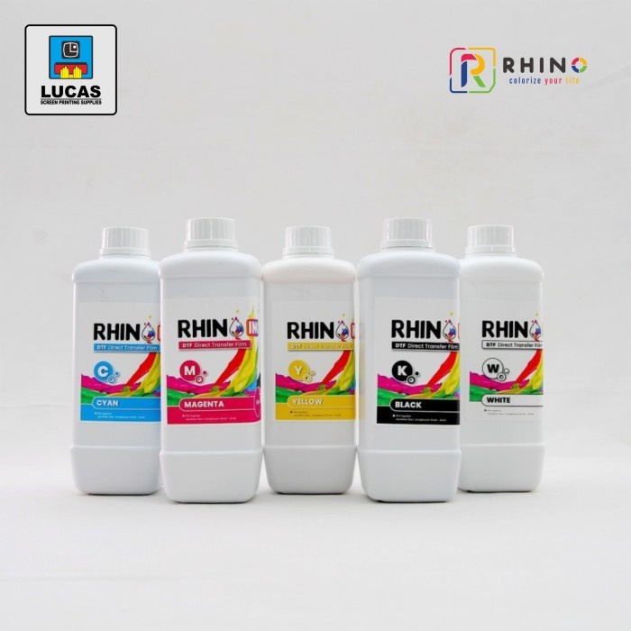 

Asli Rhino Ink Tinta Dtf Premium - White/Putih Ori