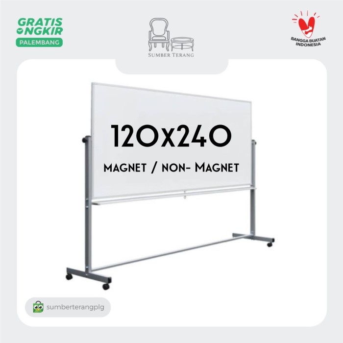 

Standing Whiteboard Papan Tulis Kaki Roda Papan Tulis Standing Murah