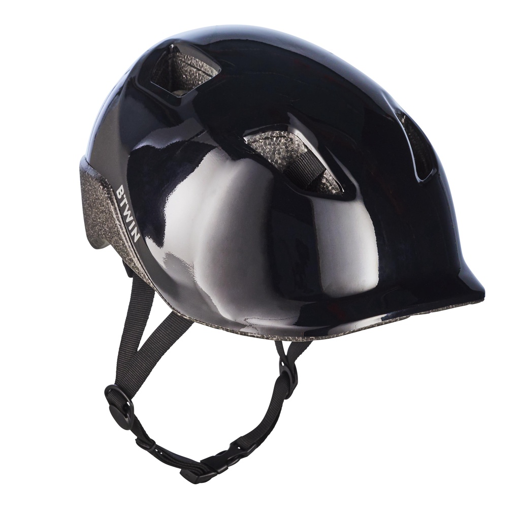 Decathlon BTWIN Helm Sepeda Anak 100 - Hitam - 8737453