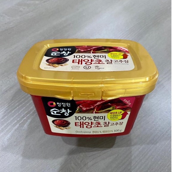 

Saus Gochujang Sunchang Spicy Saus Marinasi Daging Korea Pedas 500G