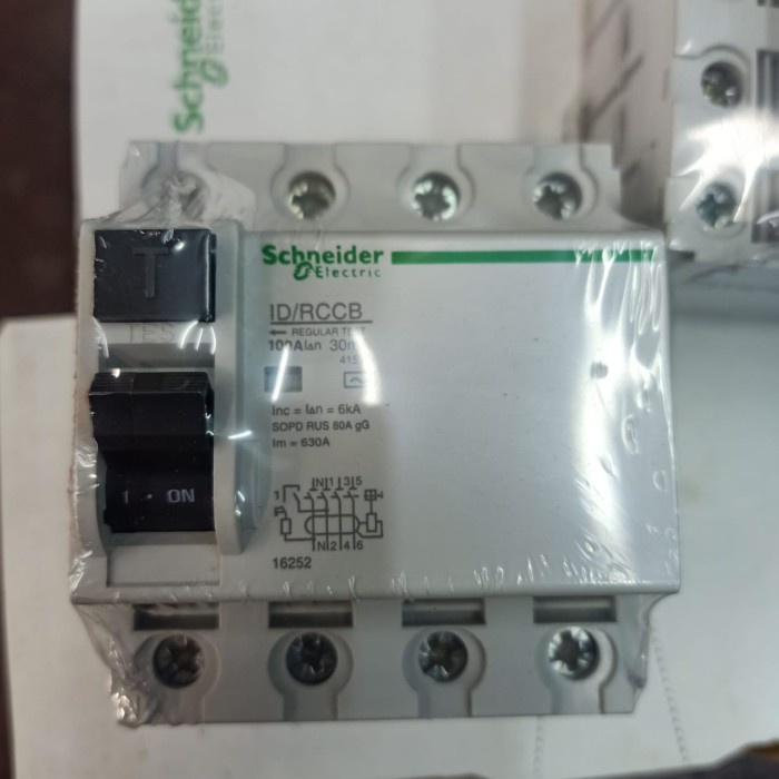 Elcb Schneider 3P 30Ma 100A