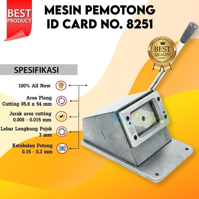 

Mesin Pemotong Id Card / Plong Id Card New Star