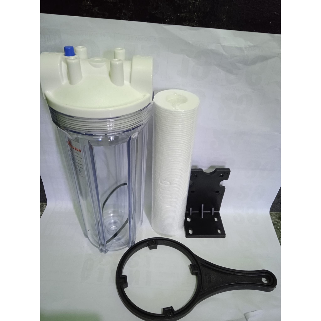 filter air nano tech 1 tabung plus busa ukuran 10 inch