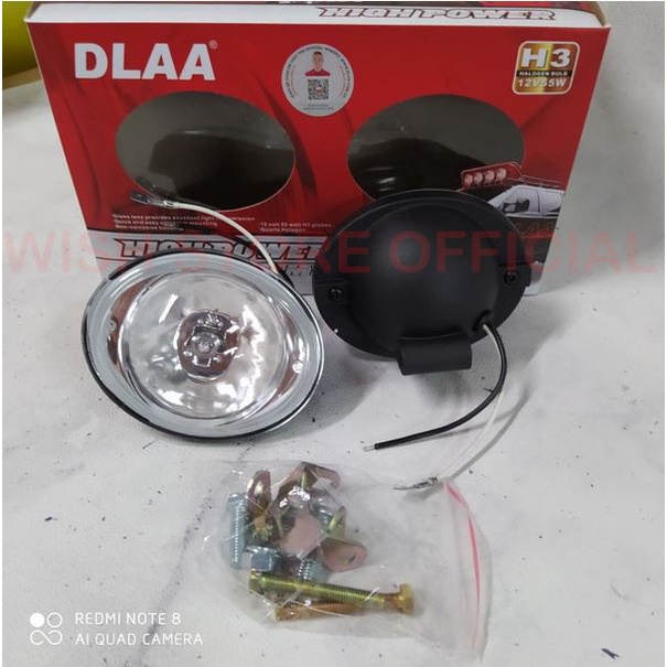 Fog Lamp Foglamp La690 Model Oval Taruna / Baleno / Universal 4" Set Star