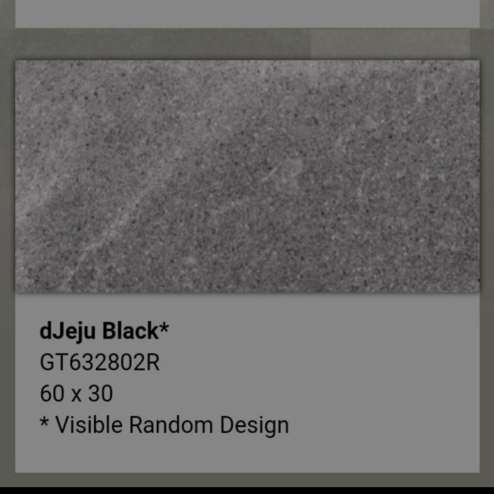 GRANIT ROMAN GT632802R DJEJU BLACK 30X60