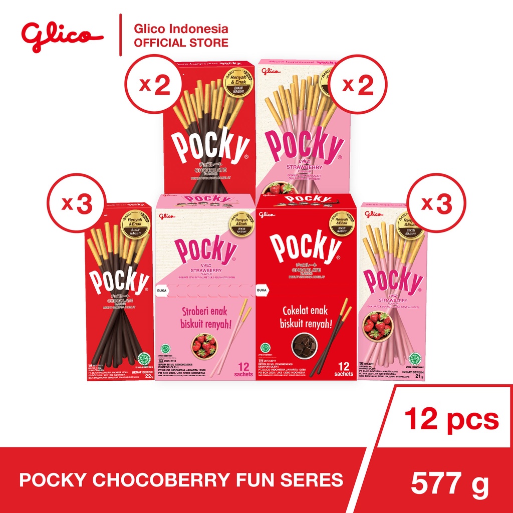 

Glico Poy Chocoberry Fun Series