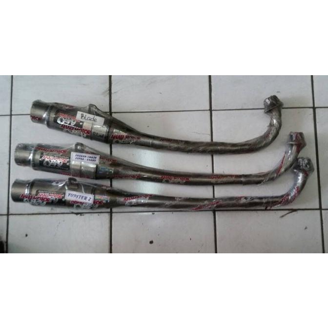 Knalpot Ahau Drag / Balap Jupiter Z, Supra, Blade, Grand, Smash,Shogun