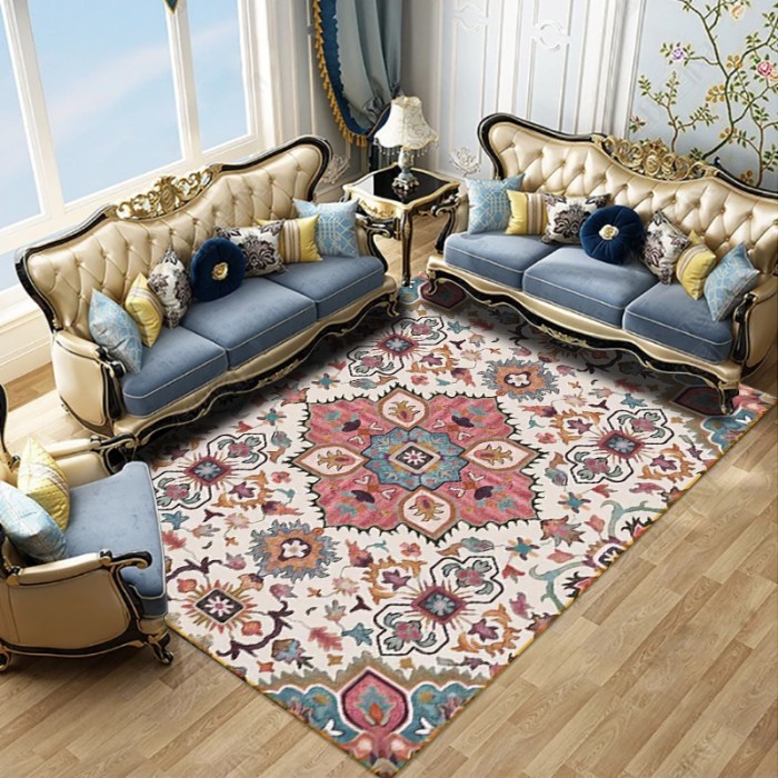 Karpet Lantai Polyester Uk 200 X 140Cm/Karpet Lantai Polyester Import